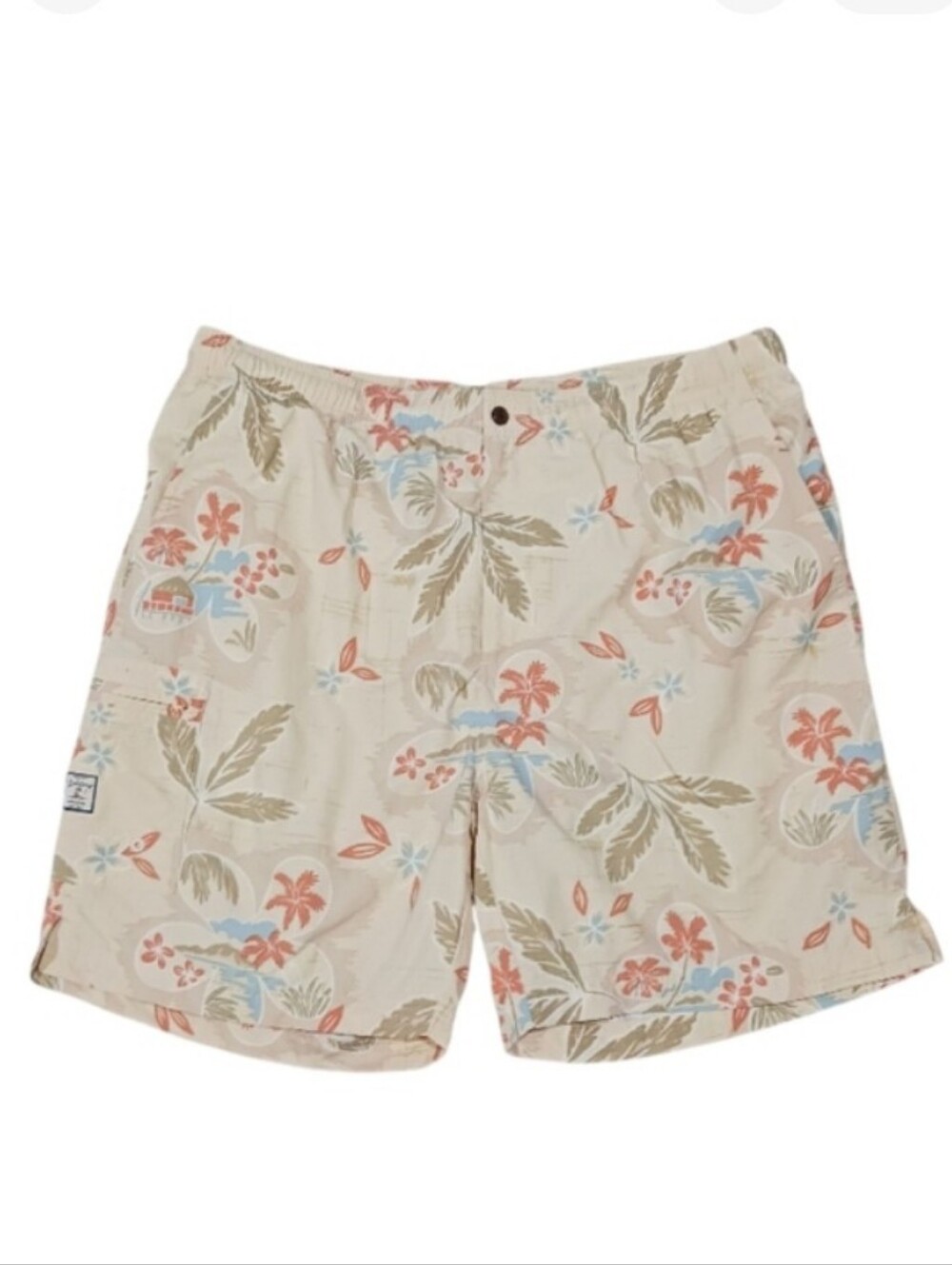 Tommy Bahama Paradise Nation Board Shorts Zip Fly Swim Drawstring